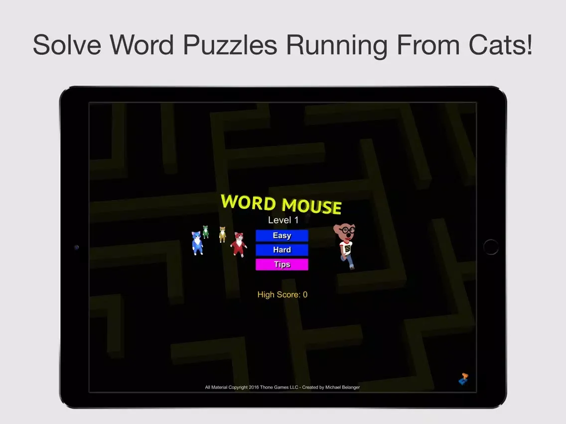 Скриншоты Word Mouse iPad 